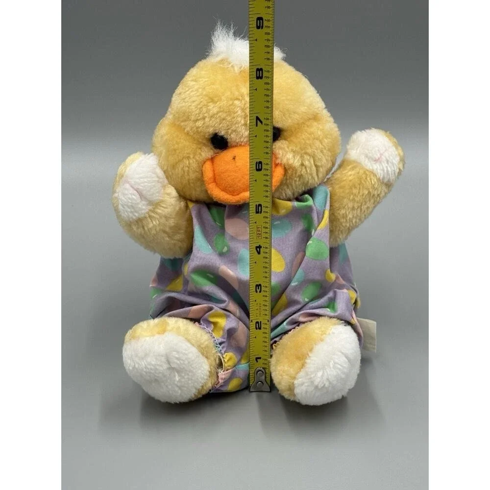 Vintage Chick Duckling Plush In One Piece Easter Outfit 8